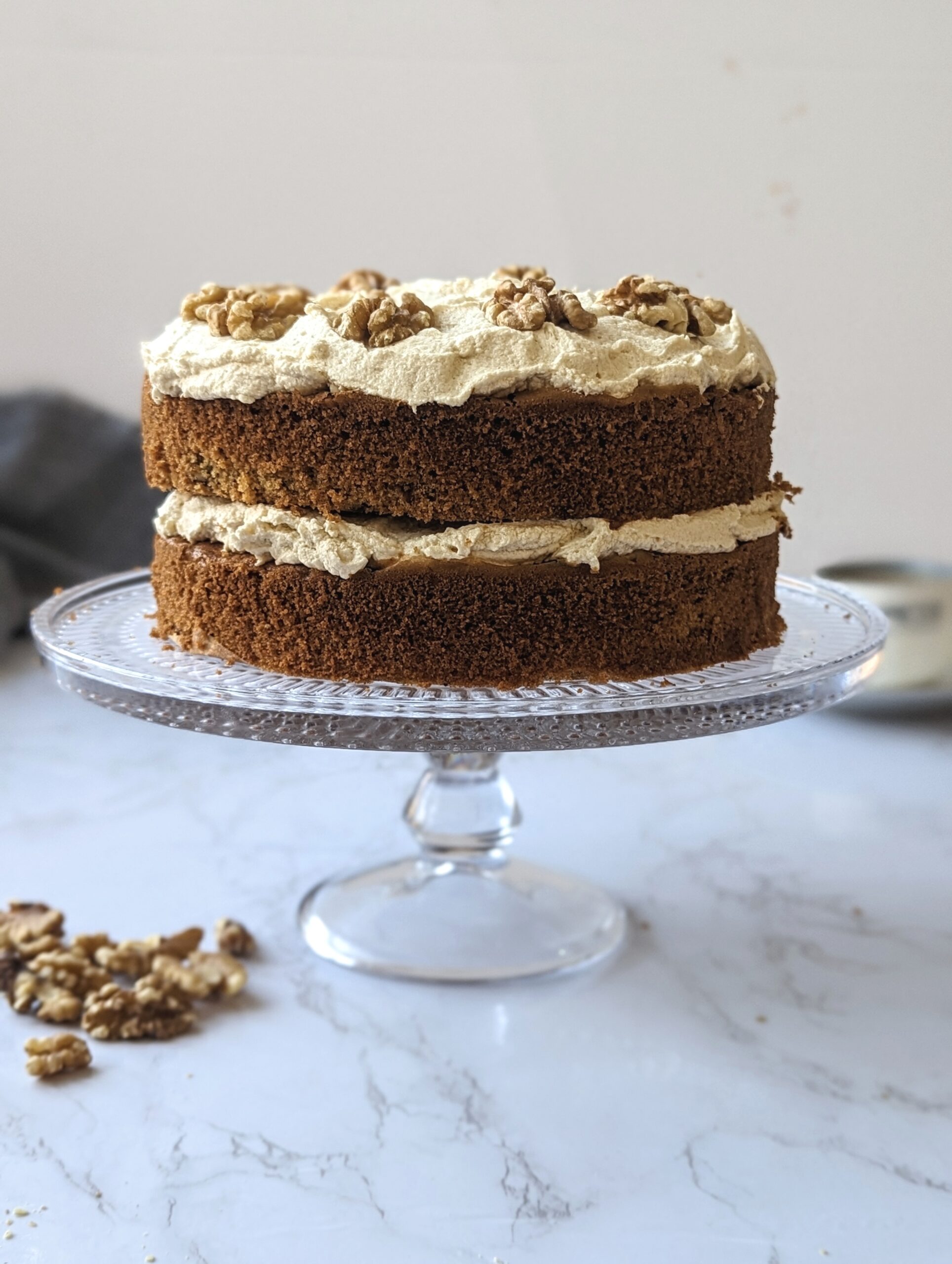 Coffee and Walnut Cake